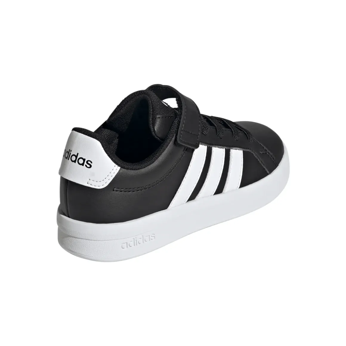 Scarpe Bambino Nere con chiusura Strappo adidas Grand Court 3.0
