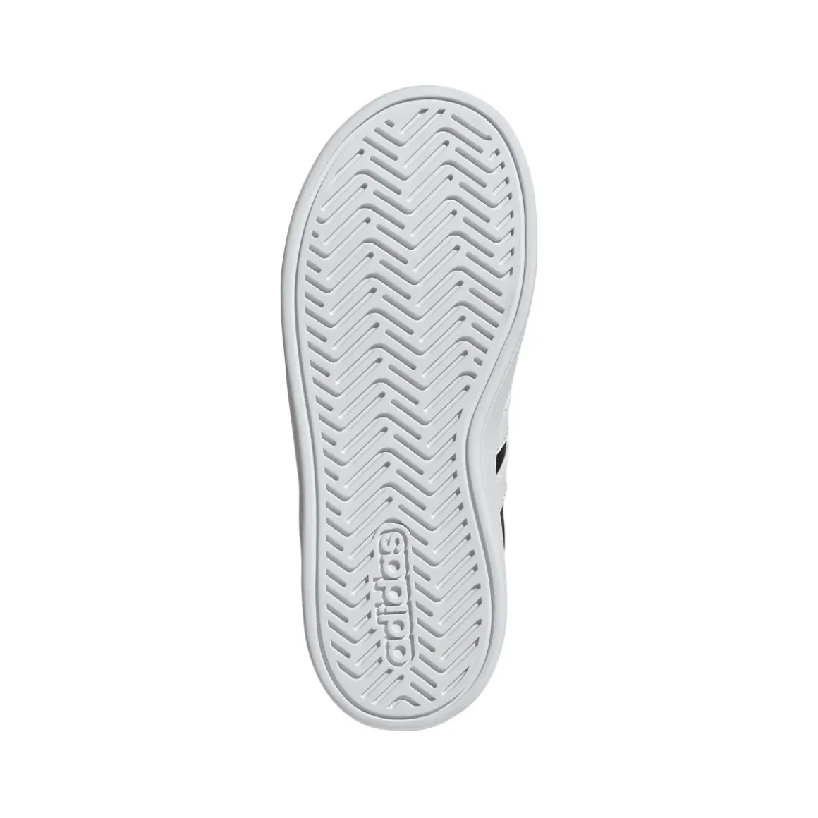 Scarpe Bambino Nere con chiusura Strappo adidas Grand Court 3.0
