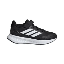 Scarpe Bambino Nere con Strappo e Cloudfoam adidas Runfalcon 5