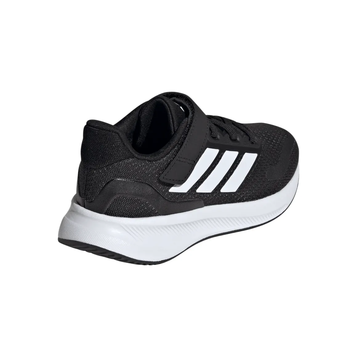 Scarpe Bambino Nere con Strappo e Cloudfoam adidas Runfalcon 5