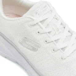 Scarpe bianche da Donna in tessuto mesh Skechers fashion Fit 2.0