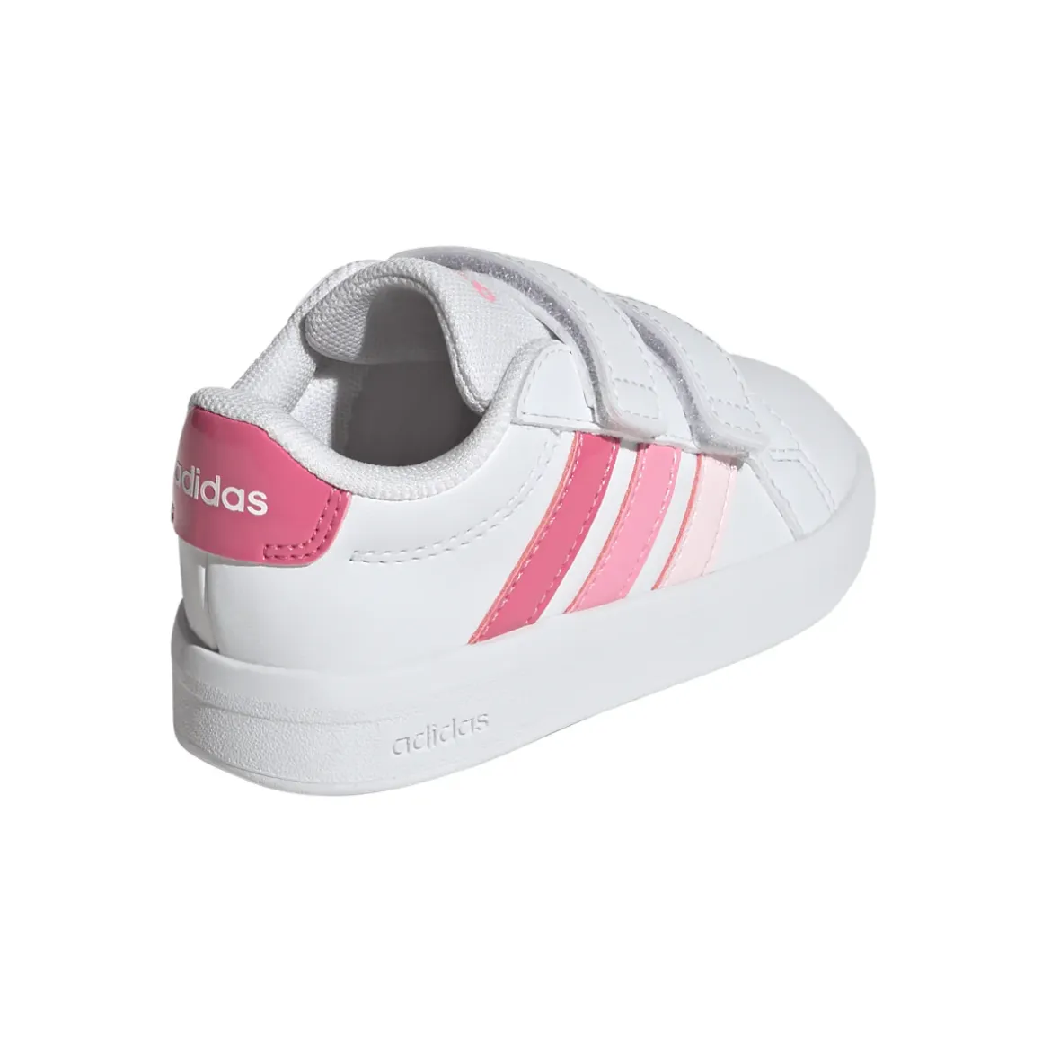 Scarpe bianche Primi passi Bambina con strappo adidas Grand Court 3.0