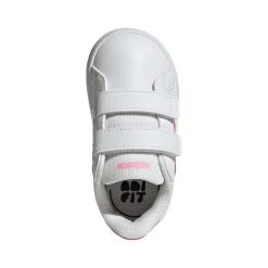Scarpe bianche Primi passi Bambina con strappo adidas Grand Court 3.0