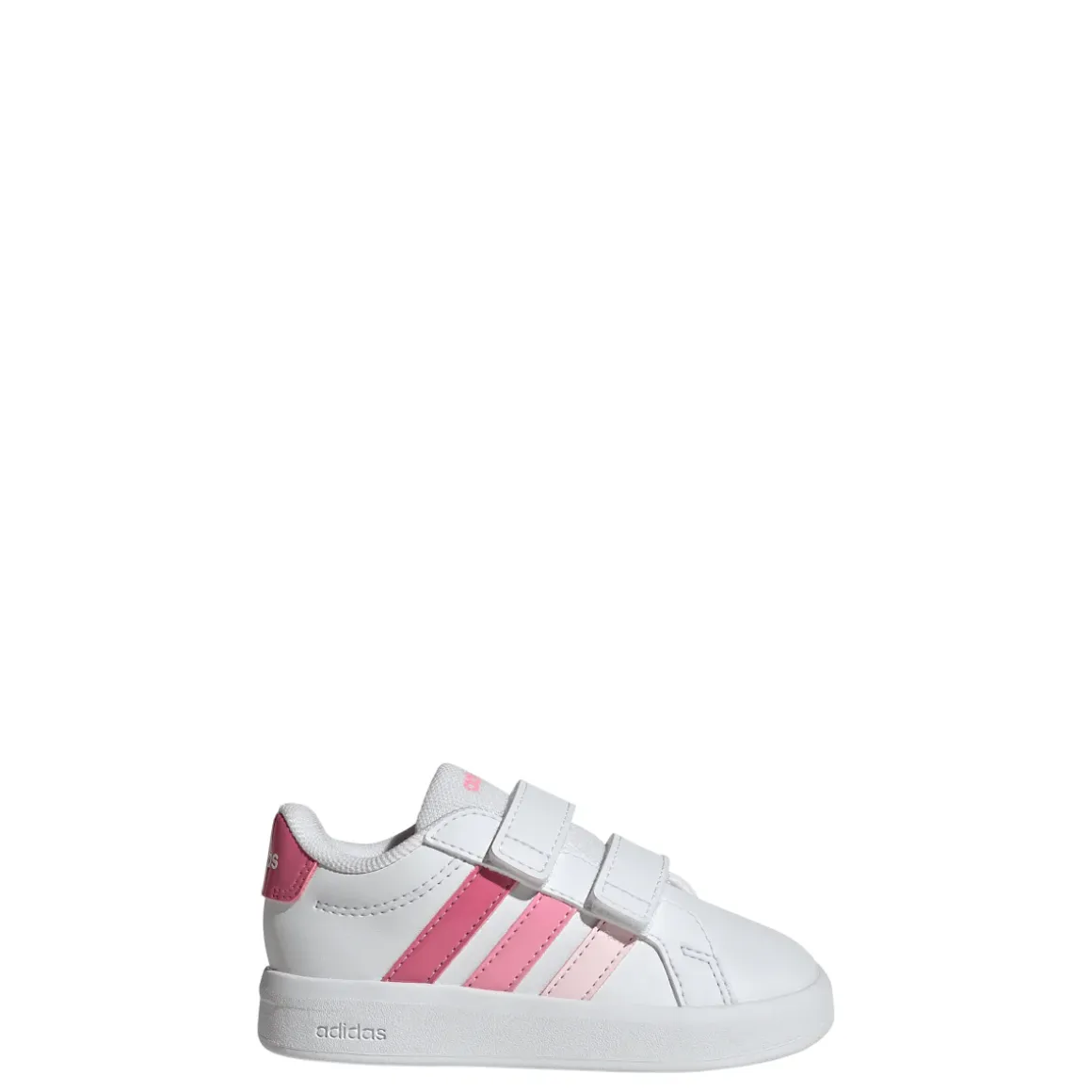 Scarpe bianche Primi passi Bambina con strappo adidas Grand Court 3.0
