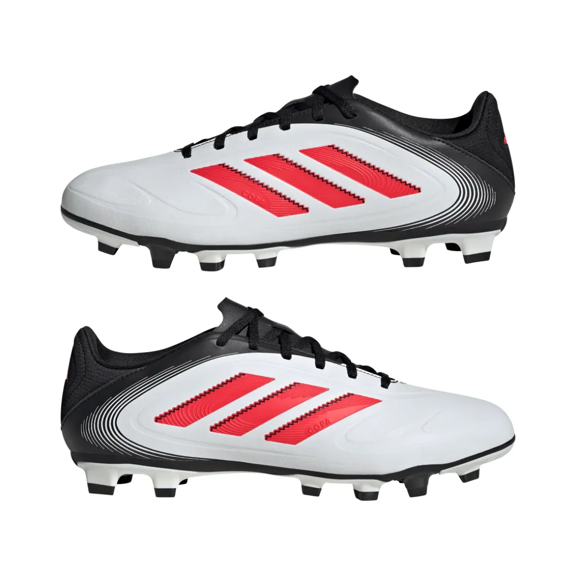 Scarpe Calcio bianche e nere adidas Copa Pure Club III FG/AG