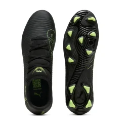Scarpe Calcio Nere da Uomo con inserti fluo Puma Future 8 Play FG/AG
