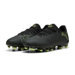 Scarpe Calcio Nere da Uomo con inserti fluo Puma Future 8 Play FG/AG