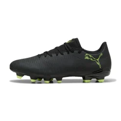 Scarpe Calcio Nere da Uomo con inserti fluo Puma Future 8 Play FG/AG