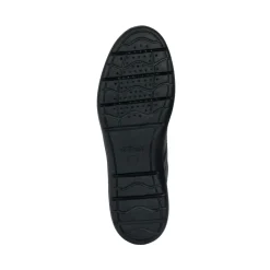 Scarpe casual da uomo nere con logo laterale Geox