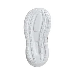 Scarpe da bambina bianche con chiusura a strappo adidas RUNFALCON 5