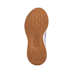 Scarpe da Bambina bianche e rosa con strappo adidas Runfalcon 5