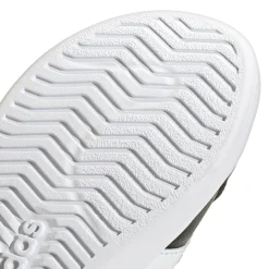 Scarpe da bambino nere adidas STREETTALK con strappo