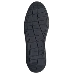 Scarpe da Barca blu in pelle con cuciture a vista da Uomo La Cuoieria