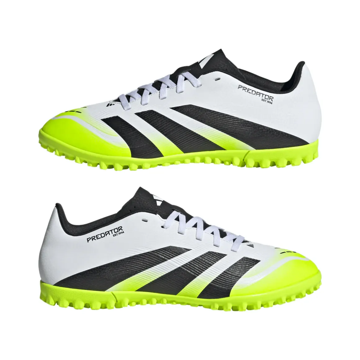 Scarpe da Calcetto adidas Predator Club TF Viola e Giallo Fluo da Uomo
