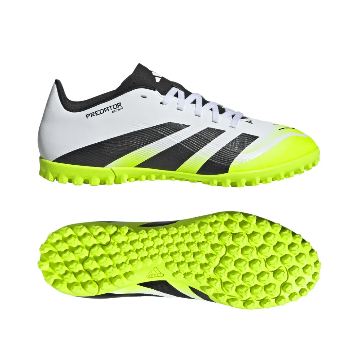 Scarpe da Calcetto adidas Predator Club TF Viola e Giallo Fluo da Uomo