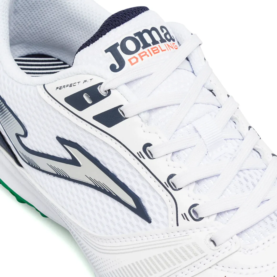 Scarpe da Calcetto bianche da Uomo Joma Dribling 2502 TF
