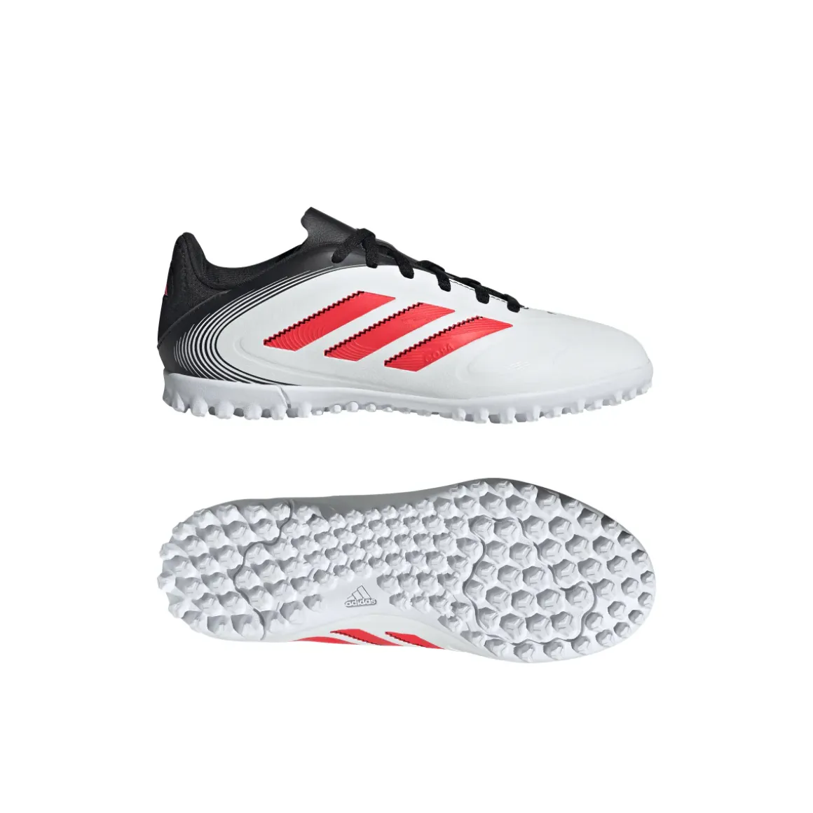 Scarpe da Calcetto bianche da ragazzo adidas Copa Pure Club III