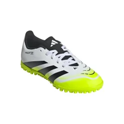 Scarpe da Calcetto Bianche e Giallo da Bambino adidas Predator Club TF