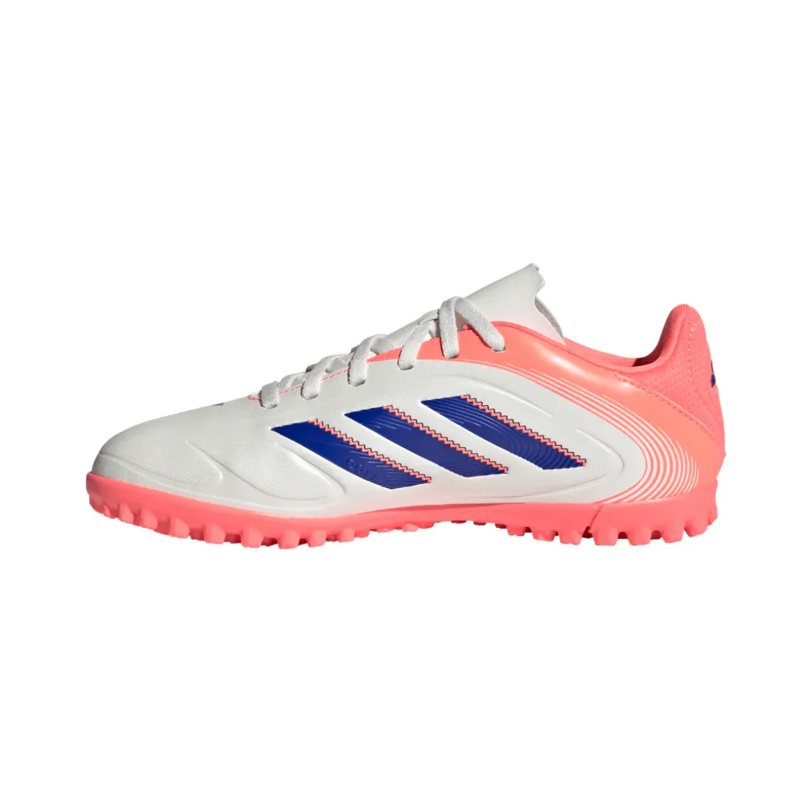 Scarpe da Calcetto da Ragazzo bianche adidas Copa Pure III Club TF