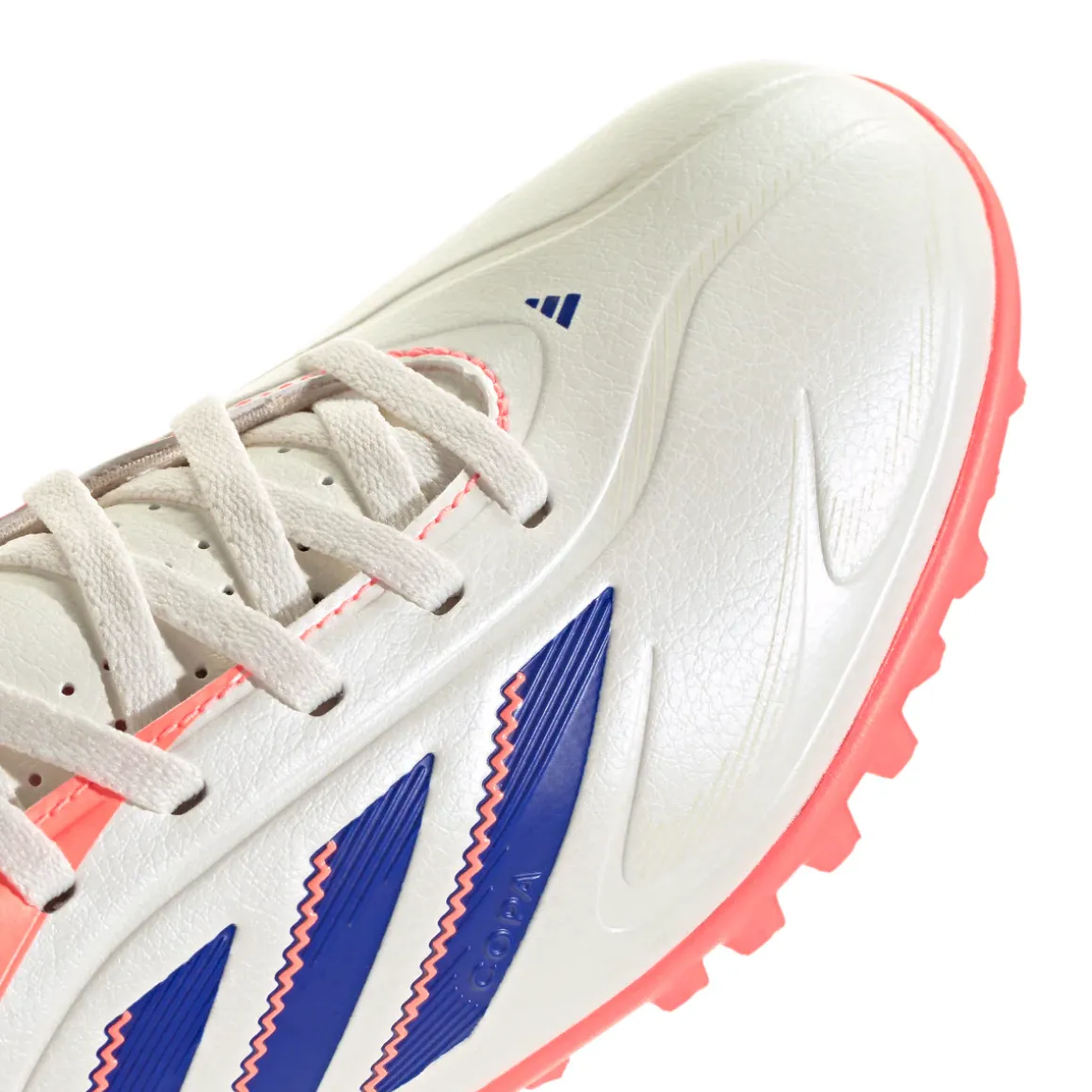 Scarpe da Calcetto da Ragazzo bianche adidas Copa Pure III Club TF