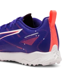 Scarpe da calcetto da ragazzo viola Puma Ultra 5