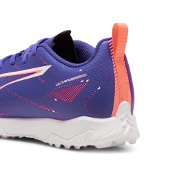 Scarpe da calcetto da ragazzo viola Puma Ultra 5