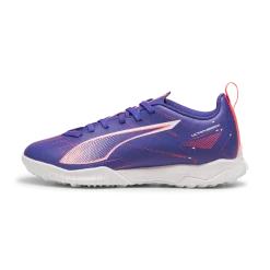 Scarpe da calcetto da ragazzo viola Puma Ultra 5