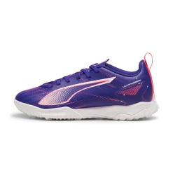 Scarpe da calcetto da ragazzo viola Puma Ultra 5
