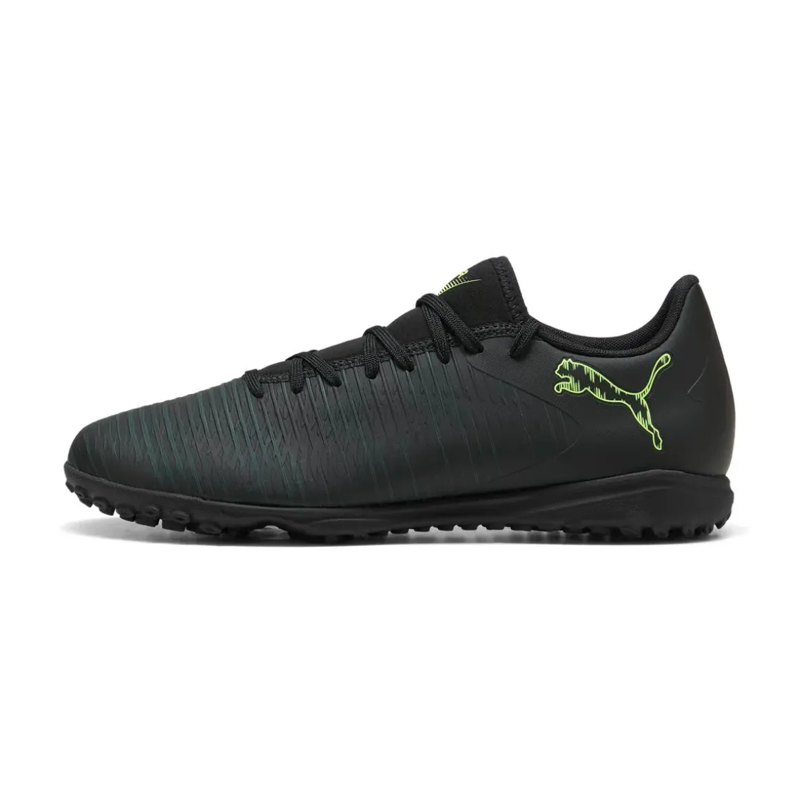 Scarpe da Calcetto da Uomo nere con inserti fluo Puma Future 8 Play TT