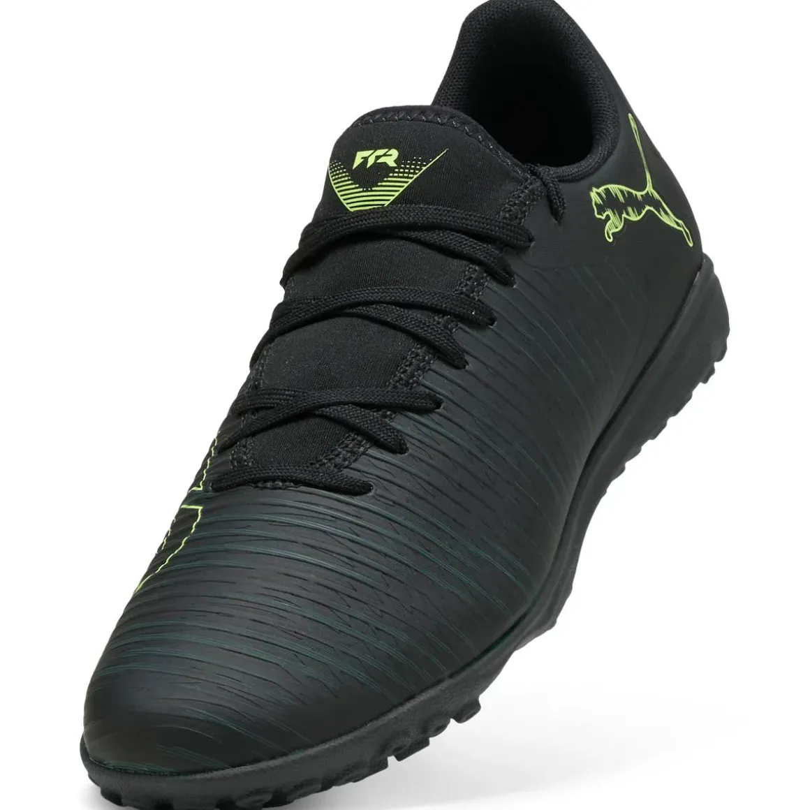 Scarpe da Calcetto da Uomo nere con inserti fluo Puma Future 8 Play TT