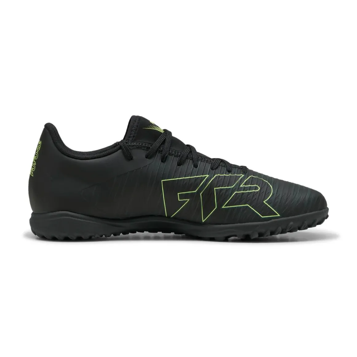 Scarpe da Calcetto da Uomo nere con inserti fluo Puma Future 8 Play TT