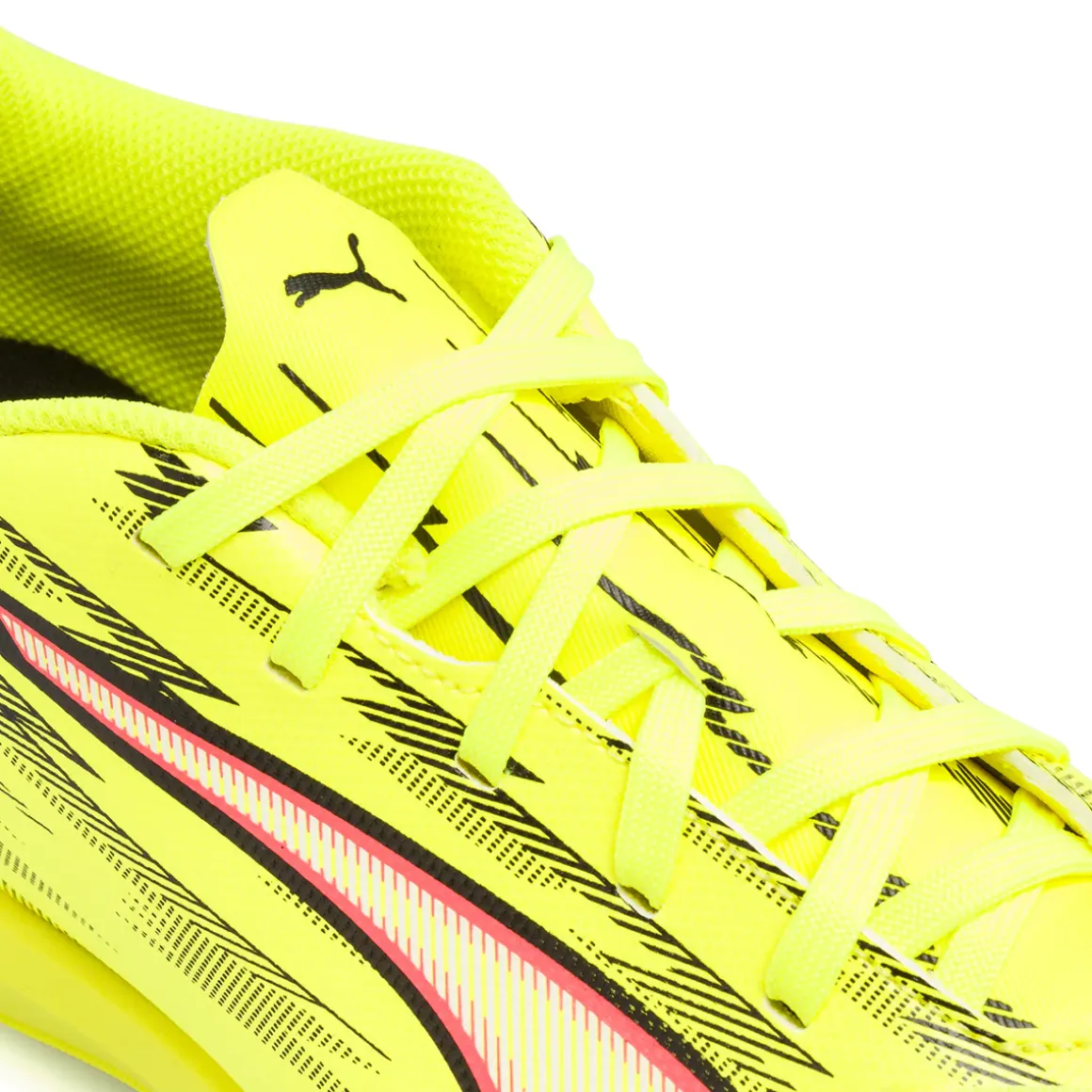 Scarpe da calcetto gialle da Ragazzo Puma ULTRA 6 PLAY e suola TT