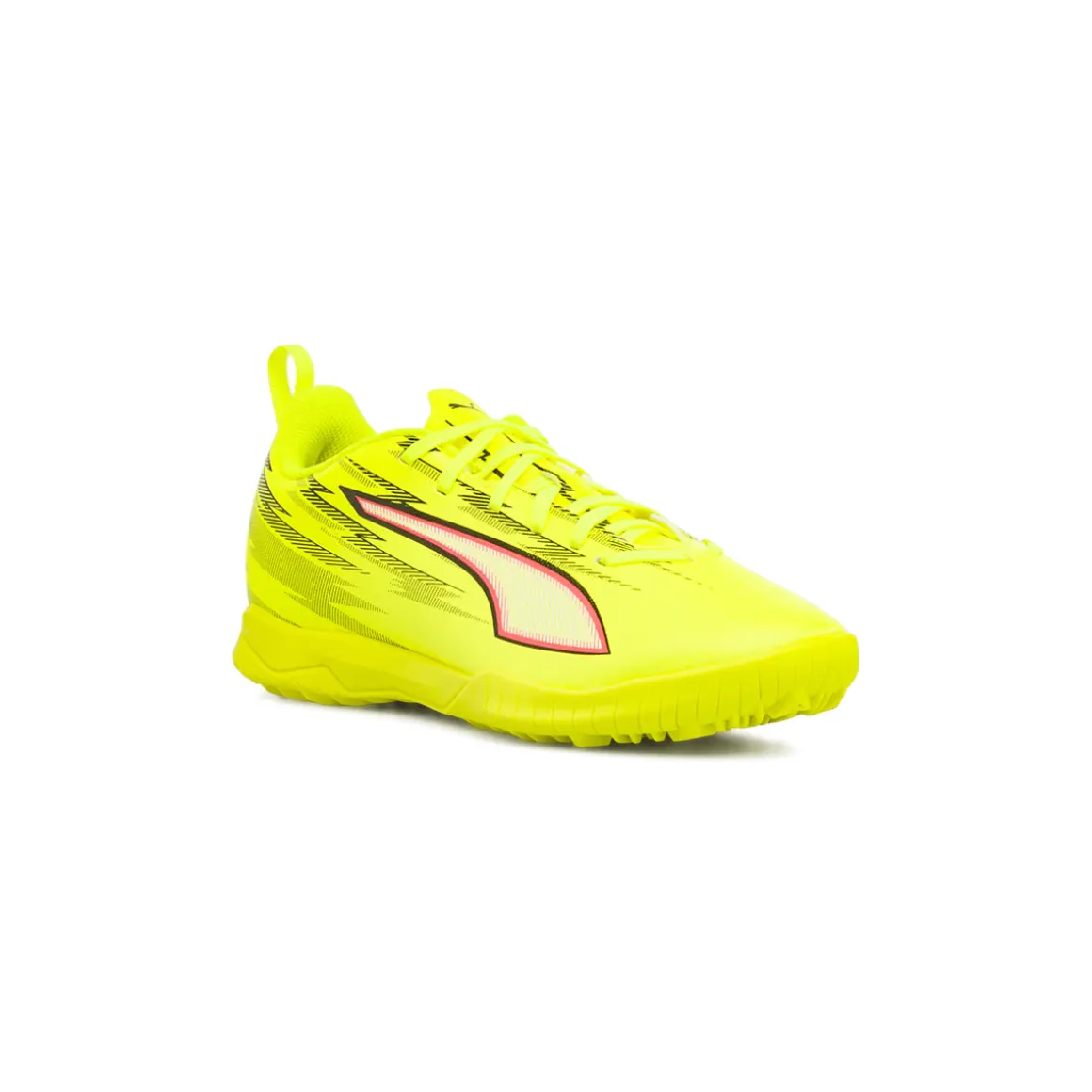 Scarpe da calcetto gialle da Ragazzo Puma ULTRA 6 PLAY e suola TT