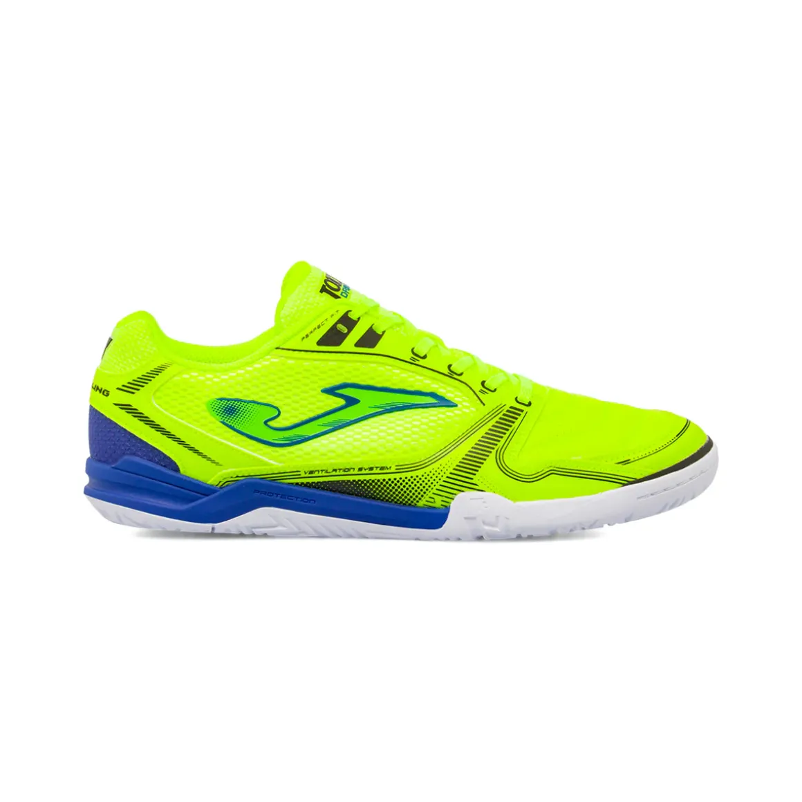 Scarpe da Calcetto Giallo e blu da Uomo Joma Dribling 2509 Indoor IC