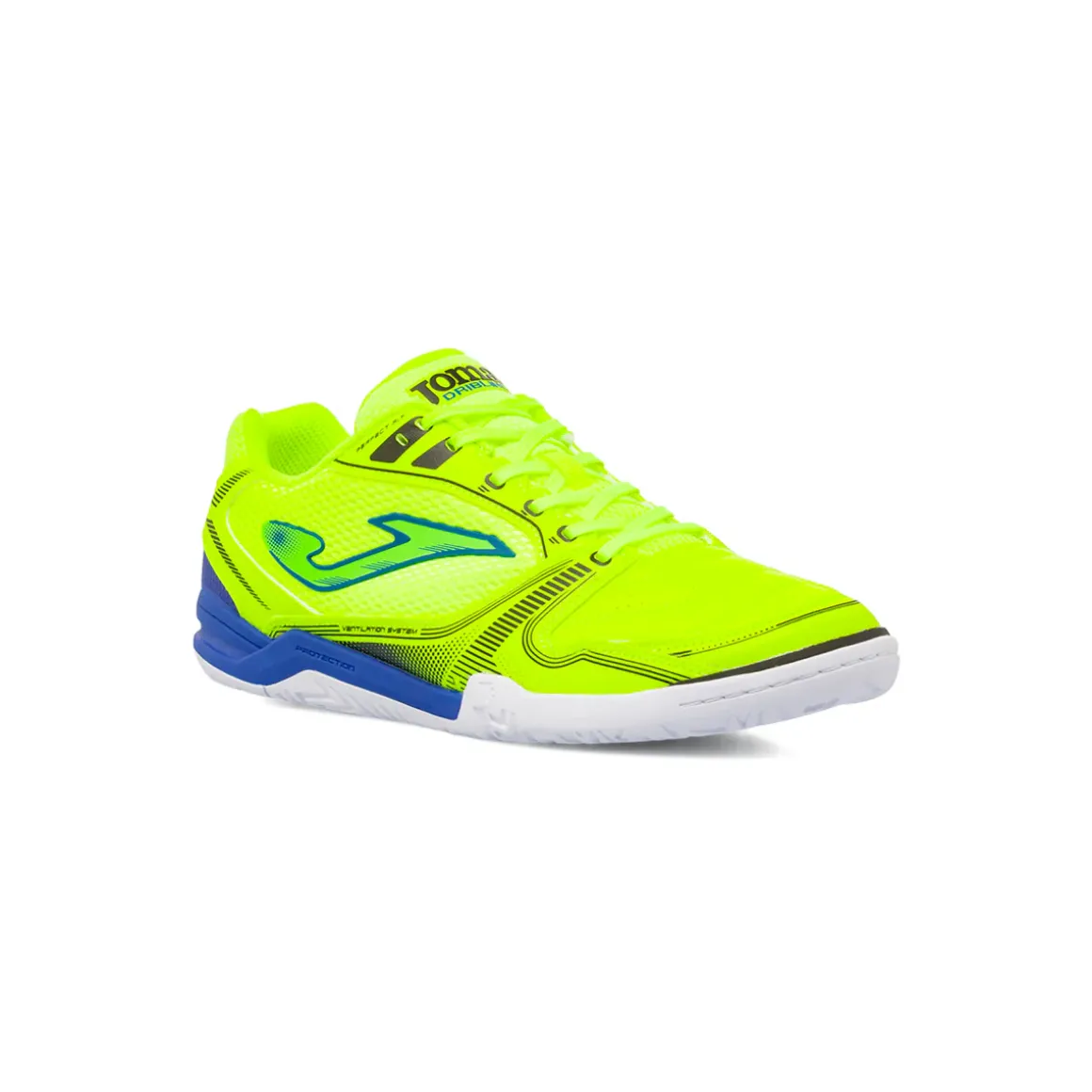 Scarpe da Calcetto Giallo e blu da Uomo Joma Dribling 2509 Indoor IC