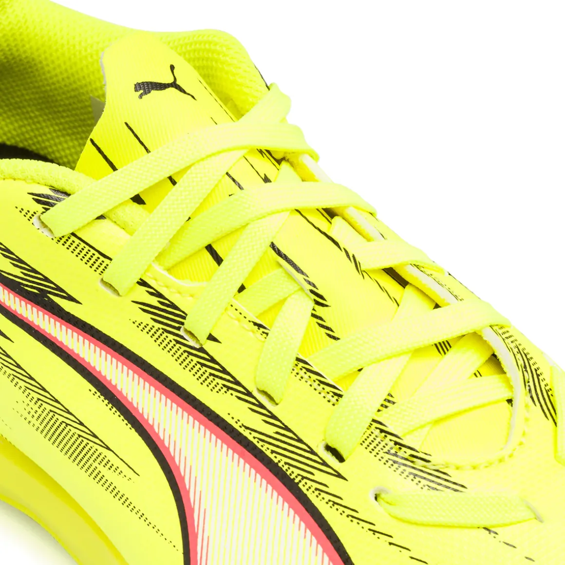 Scarpe da calcetto indoor gialle da Bambino Puma ULTRA 6 PLAY