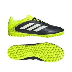 Scarpe da Calcetto nere e giallo da Uomo adidas Copa Pure III CLUB TF