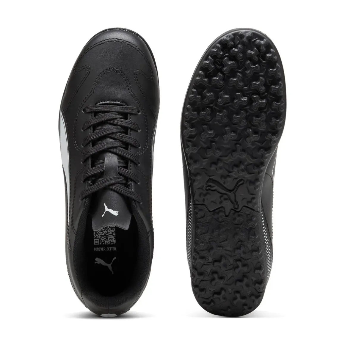 Scarpe da Calcetto nere Ragazzo Puma Vitoria II