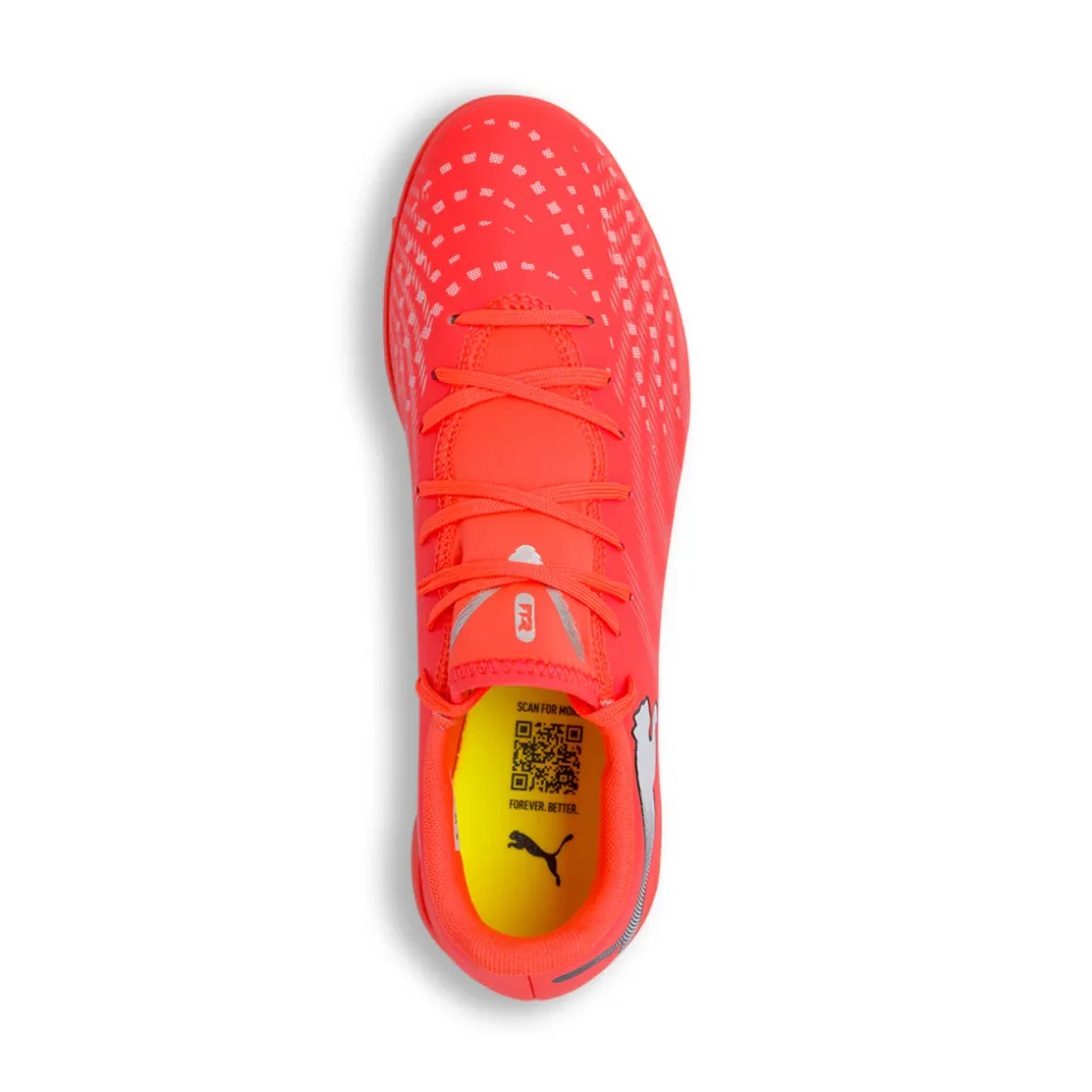 Scarpe da calcetto rosse da Uomo con suola TT Puma Future Play 9
