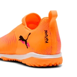 Scarpe da Calcetto slip-on da ragazzo Puma Futuro 8 TT arancioni