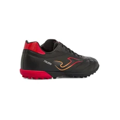Scarpe da calcetto TF da Uomo nere con dettagli rossi Toledo Joma