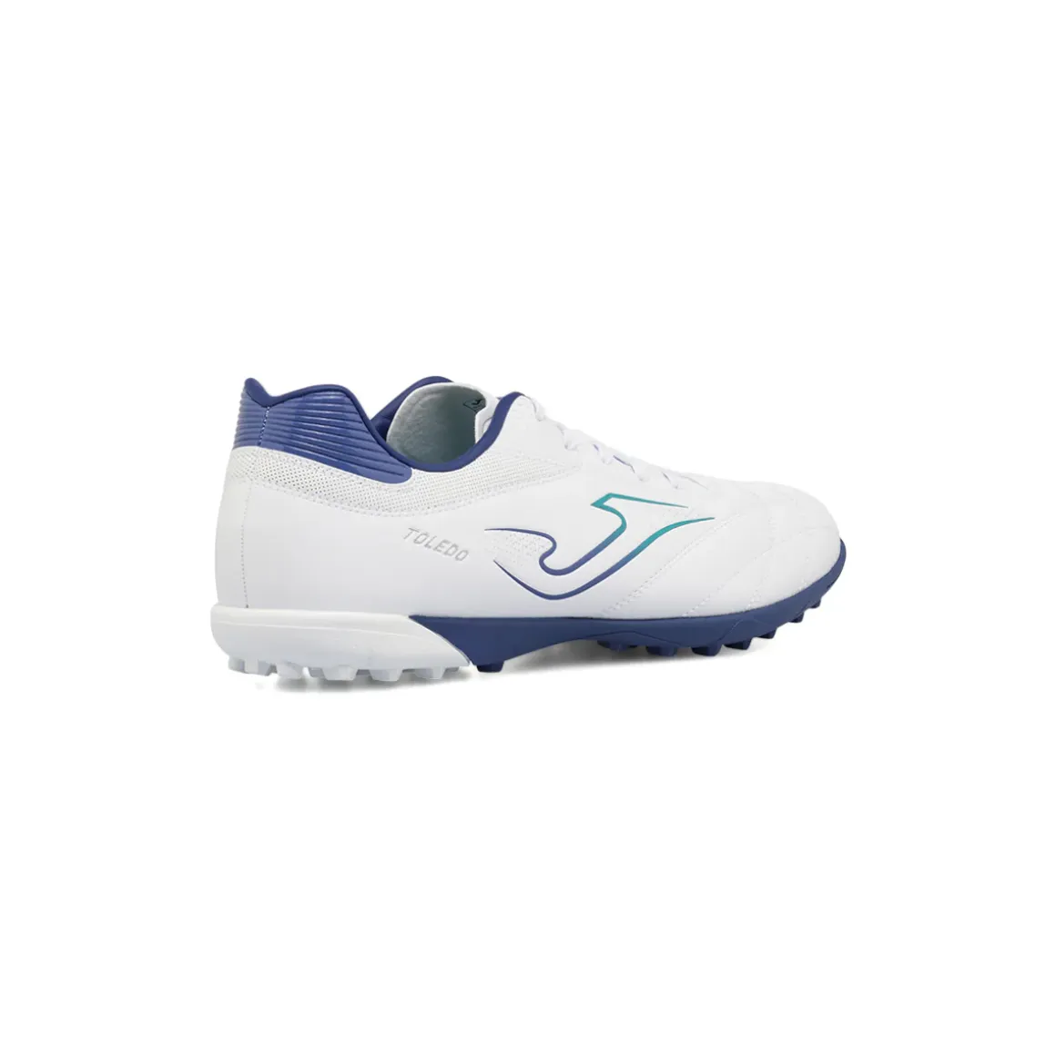 Scarpe da Calcetto Uomo bianche e blu TF per Erba Sintetica Joma