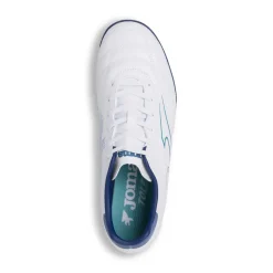 Scarpe da Calcetto Uomo bianche e blu TF per Erba Sintetica Joma