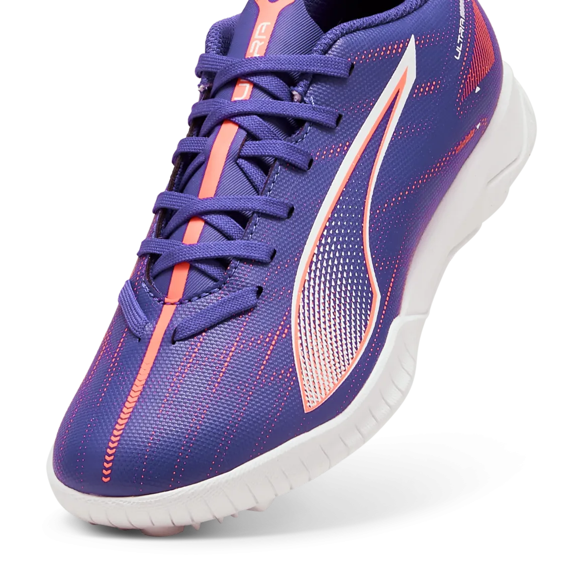 Scarpe da calcetto viola da ragazzo per terreni sintetici Puma ULTRA 5 PLAY