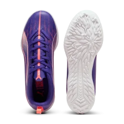 Scarpe da calcetto viola da ragazzo per terreni sintetici Puma ULTRA 5 PLAY