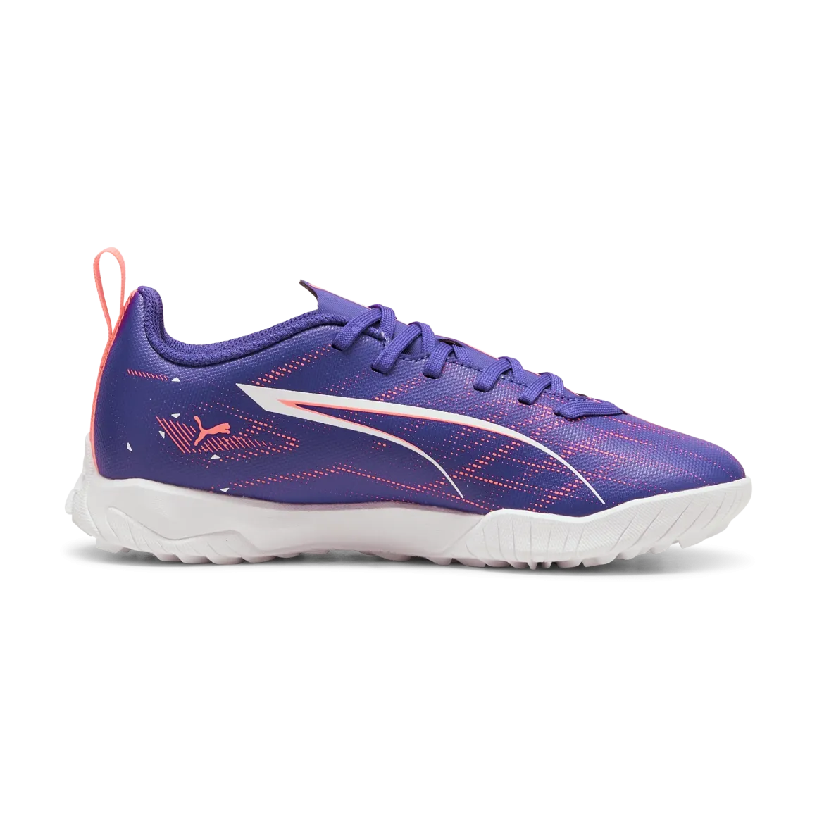 Scarpe da calcetto viola da ragazzo per terreni sintetici Puma ULTRA 5 PLAY