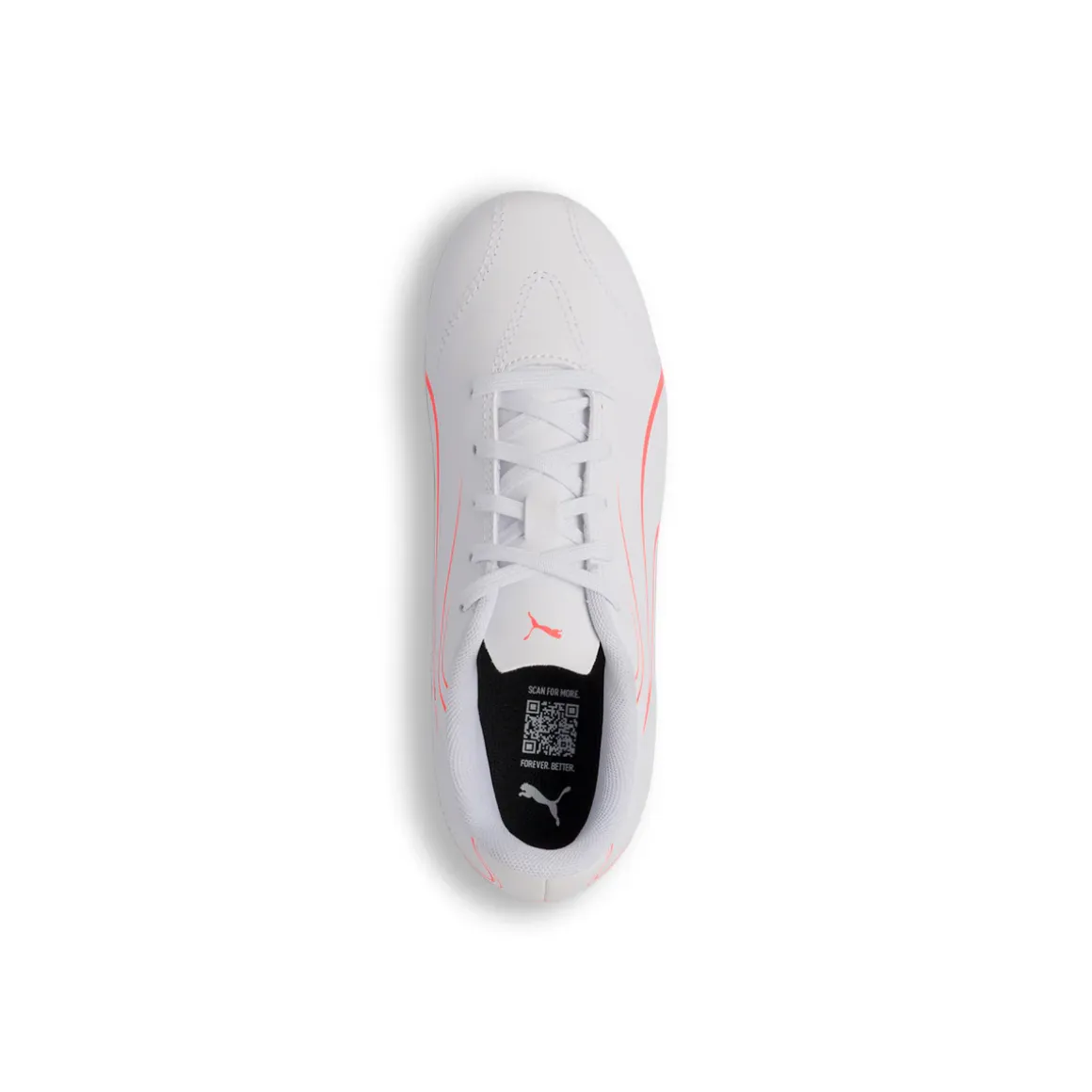 Scarpe da Calcio Bianche da bambino Puma Vitoria FG/AG