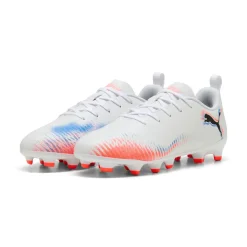 Scarpe da Calcio bianche da Bambino Puma Future 8 Play FG/AG