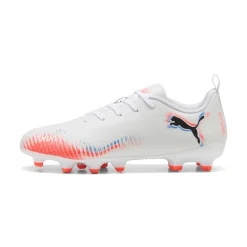 Scarpe da Calcio bianche da Bambino Puma Future 8 Play FG/AG