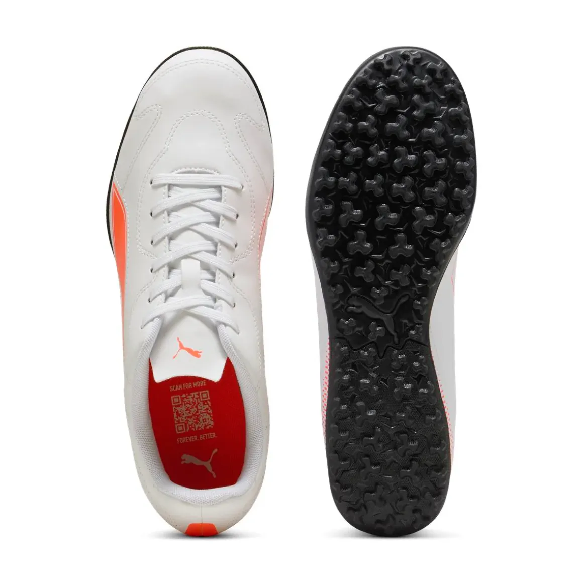 Scarpe da Calcio bianche da Uomo VITORIA II TT Puma